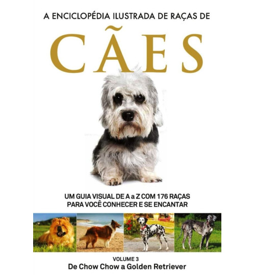 Livro A Enciclopédia Ilustrada de Raças de Cães - Volume 3