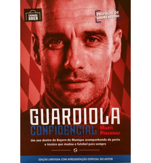 Livro Guardiola Confidencial - Edição Especial Numerada - Capa Dura