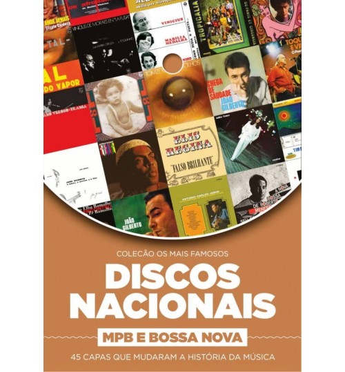 Livro Coleção Os Mais Famosos Discos Nacionais - MPB e Bossa Nova