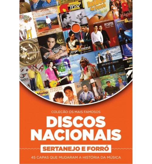 Livro Coleção Os Mais Famosos Discos Nacionais - Sertanejo e Forró