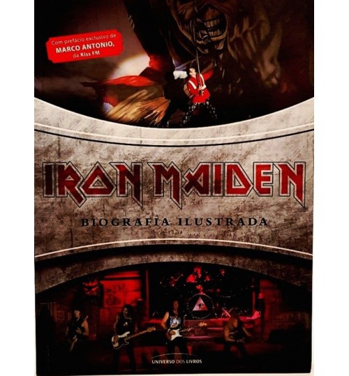 Livro Iron Maiden Biografia Ilustrada