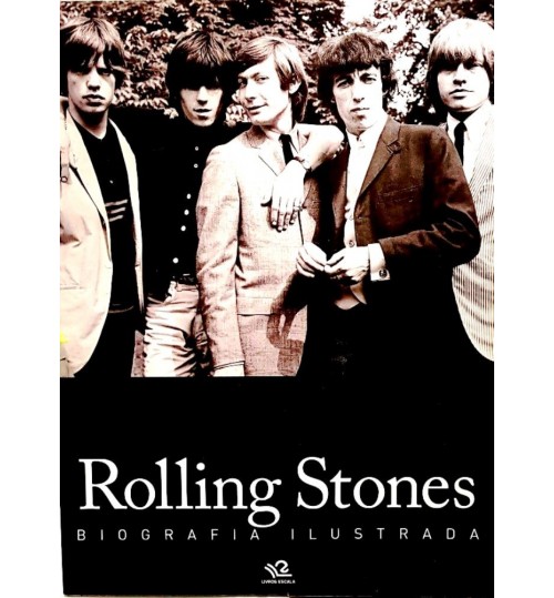 Livro Rolling Stones Biografia Ilustrada