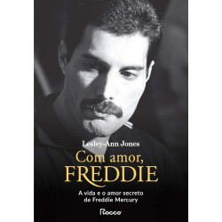 Livro Com Amor, Freddie: A Vida e o Amor Secreto de Freddie Mercury