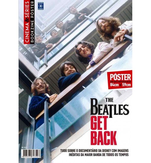 Revista SuperpÃ´ster Bookzine Cinema e SÃ©ries - The Beatles Get Back