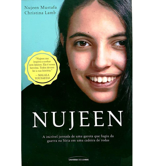 Livro Nujeen A Incrível Jornada de uma Garota que Fugiu da Guerra na Síria em uma Cadeira de Rodas
