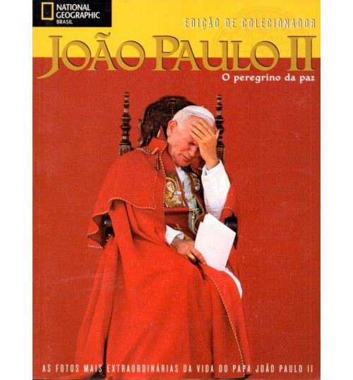 Livro National Geographic - Papa João Paulo II
