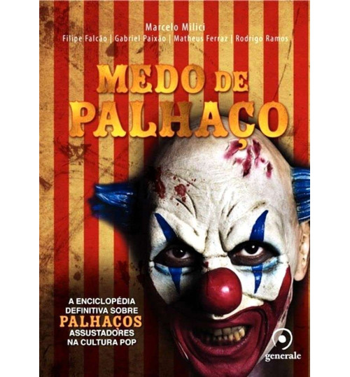Livro Medo de Palhaço