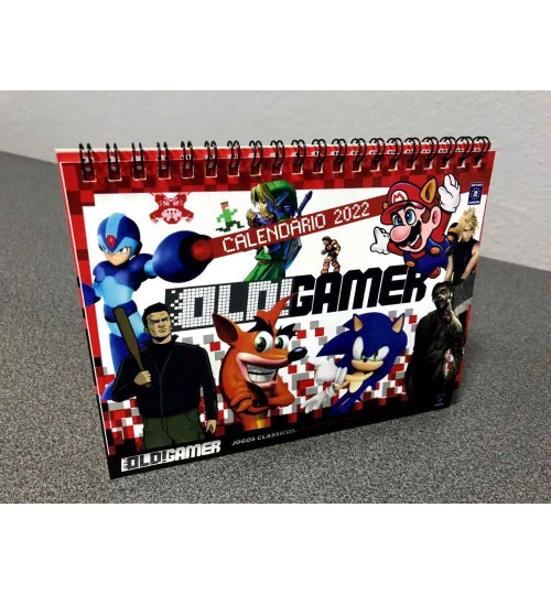 Calendário 2022 - OLD!Gamer