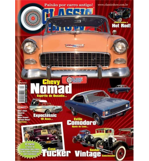 Revista Classic Show Chevy Nomad N° 63