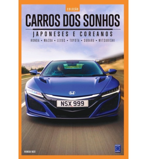 Livro ColeÃ§Ã£o Carros dos Sonhos - Japoneses e Coreanos