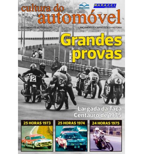 Livro Cultura do Automóvel Volume 3 - Grandes Provas
