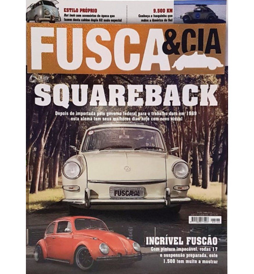Revista Fusca & Cia N°146 Squareback