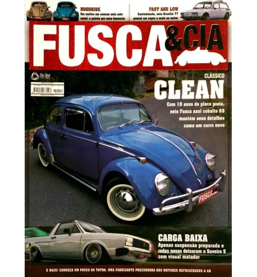 Revista Fusca & Cia Nº 151 Clássico Clean