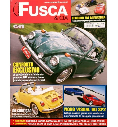 Revista Fusca & Cia Nº 45 Conforto Exclusivo
