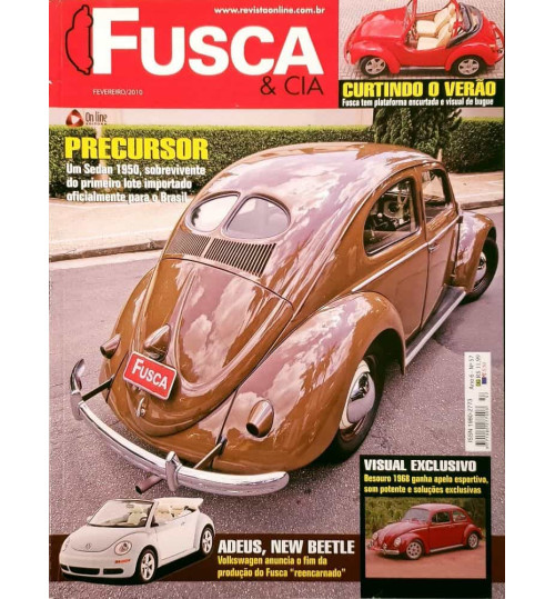 Revista Fusca & Cia Nº 57 Precursor