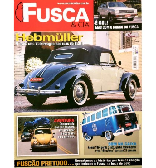 Revista Fusca & Cia Nº 7 Hebmüller