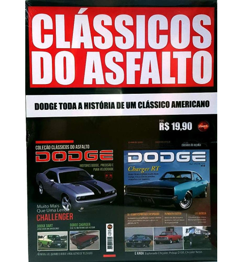 Kit Revistas Clássicos do Asfalto Dodge