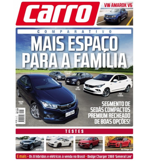 Revista Carro - Comparativo, Mais Espaço para a Família N° 293