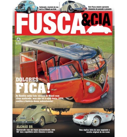 Revista Fusca & Cia N° 144 Dolores Fica