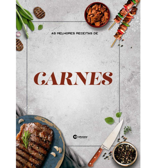 Livro As Melhores Receitas de Carnes