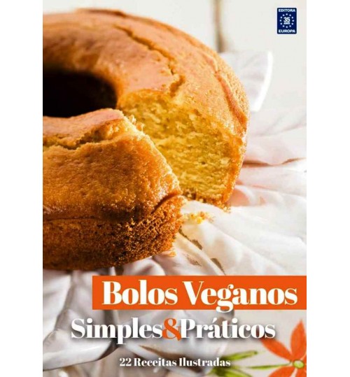 Livro ColeÃ§Ã£o Bolos Veganos - Simples e PrÃ¡ticos