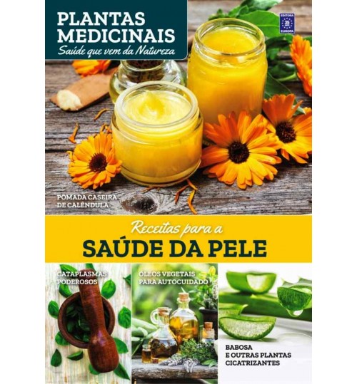 Livro ColeÃ§Ã£o Plantas Medicinais â€“ Receitas para a SaÃºde da Pele