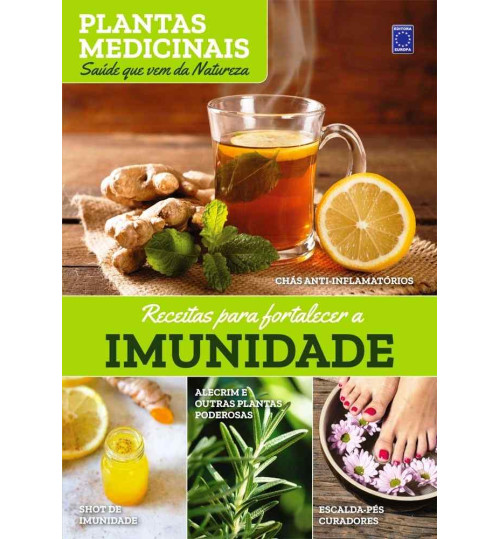 Livro Coleção Plantas Medicinais – Receitas para Fortalecer a Imunidade