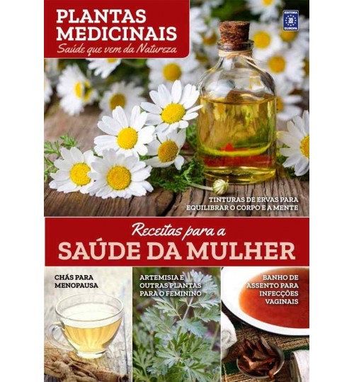 Livro ColeÃ§Ã£o Plantas Medicinais â€“ Receitas Para SaÃºde da Mulher