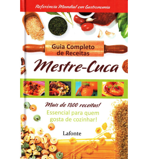 Livro Guia Completo de Receitas Mestre-Cuca - Mais de 1800 receitas!