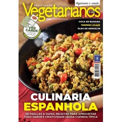 Livro Revista dos Vegetarianos - Culinária Espanhola  N° 184