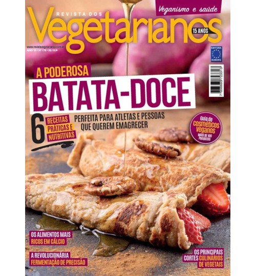 Revista Dos Vegetarianos - A Poderosa Batata-Doce N° 178