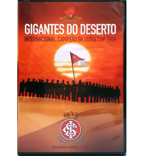 DVD Gigantes do Deserto - Internacional Campeão da Dubai Cup 2008