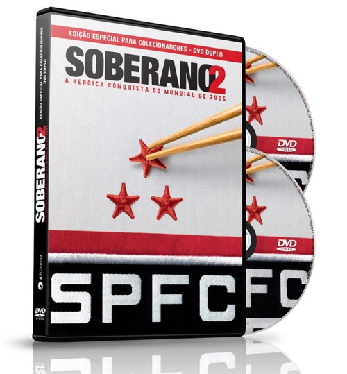 DVD Soberano 2 - A Heroica Conquista do Mundial de 2005 DVD Duplo