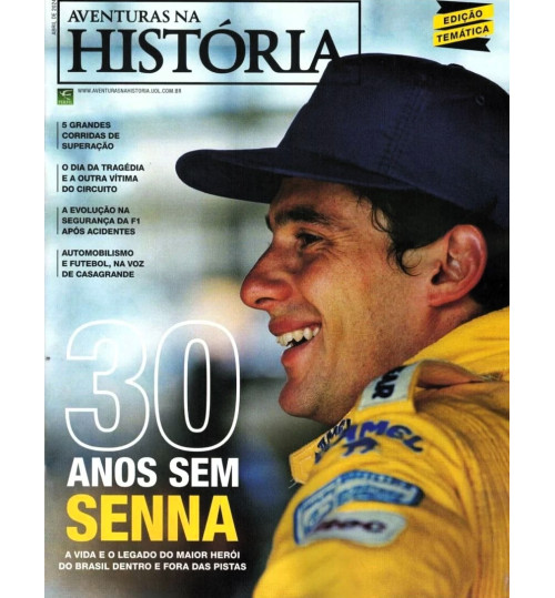 Revista Aventuras na História - Ayrton Senna