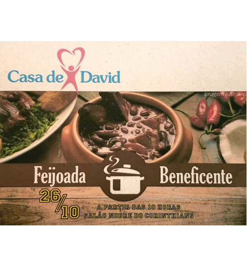 Feijoada Beneficente - Casa de Davi  Ex Goleiro Tobias