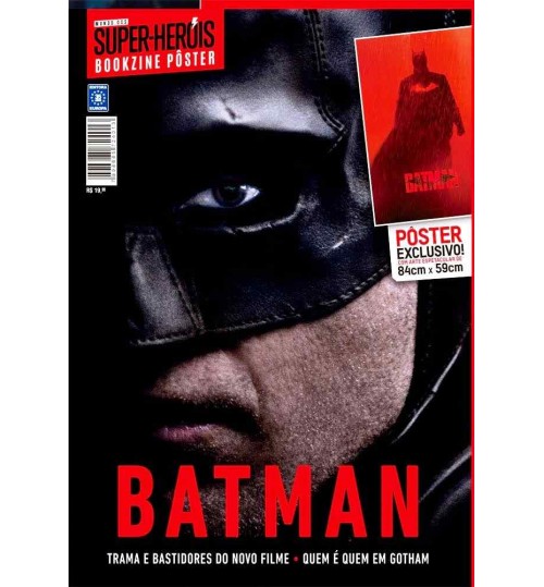 Revista Superpôster Bookzine Mundo Dos Super-Heróis - Batman
