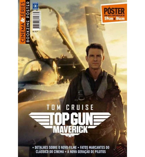 Revista SuperpÃ´ster Bookzine Cinema e SÃ©ries - Top Gun: Maverick