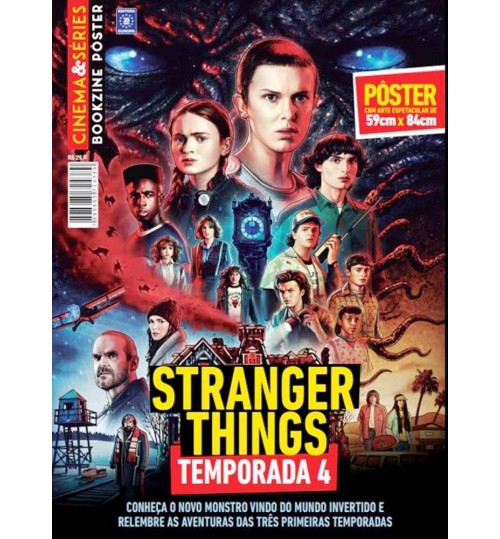 Revista SuperpÃ´ster Bookzine Cinema e SÃ©ries - Stranger Things Temporada 4: Volume 2