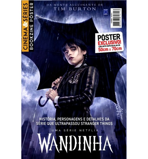 Revista SuperpÃ´ster Bookzine Cinema e SÃ©ries - Wandinha - Arte A