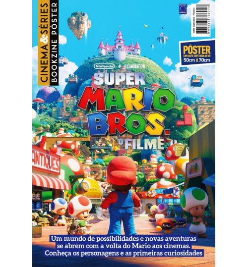 Revista SuperpÃ´ster Bookzine Cinema e SÃ©ries - Super Mario Bros. O Filme - Arte A