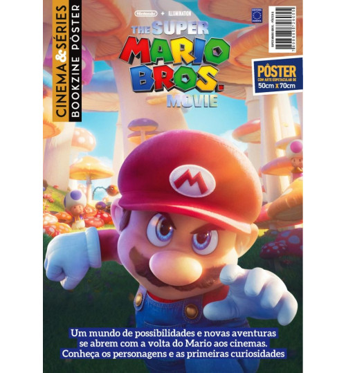 Revista Superpôster Bookzine Cinema e Séries - Super Mario Bros. O Filme - Arte B