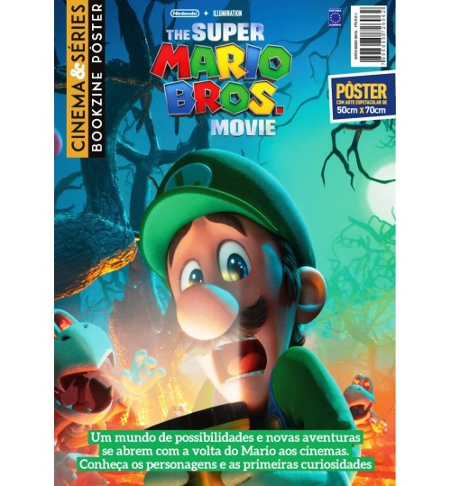 Revista SuperpÃ´ster Bookzine Cinema e SÃ©ries - Super Mario Bros. O Filme - Arte C