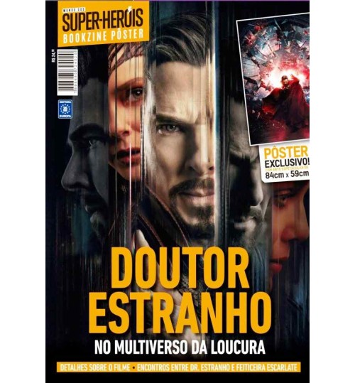 Revista Superpôster Bookzine Mundo Dos Super-Heróis - Doutor Estranho 2