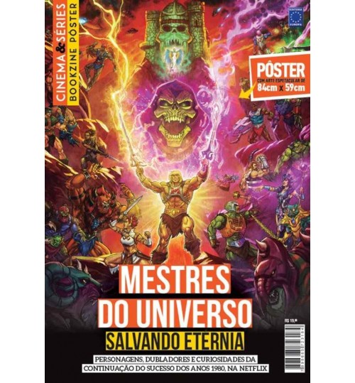 Revista Superpôster Bookzine Cinema e Séries - Mestres do Universo