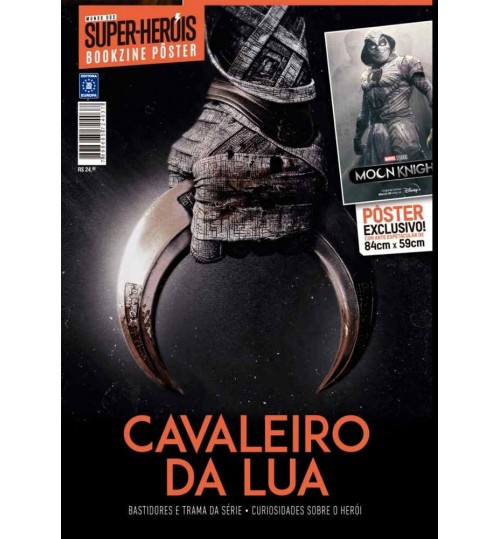 Revista SuperpÃ´ster Bookzine Mundo Dos Super-HerÃ³is - Cavaleiro da Lua