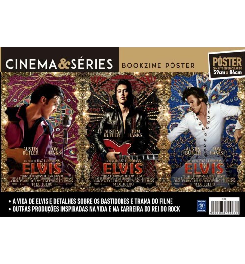 Revista SuperpÃ´ster Bookzine Cinema e SÃ©ries - Elvis O Filme