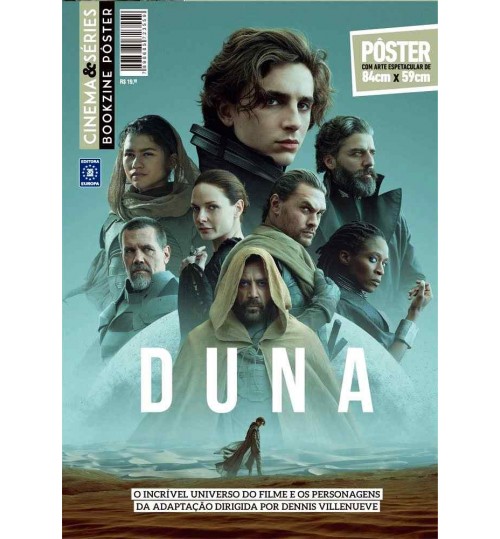 Revista Superpôster Bookzine Cinema e Séries - Duna