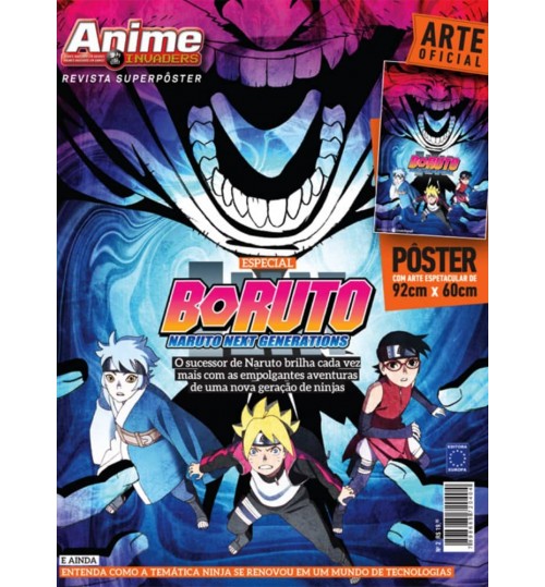Revista Superpôster - Boruto Naruto Next Gerations