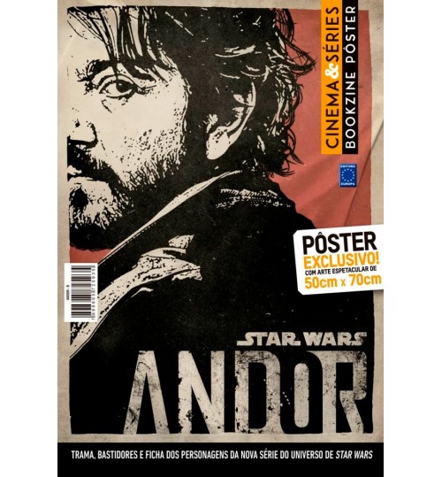 Revista SuperpÃ´ster Bookzine Cinema e SÃ©ries - Star Wars Andor - Arte B