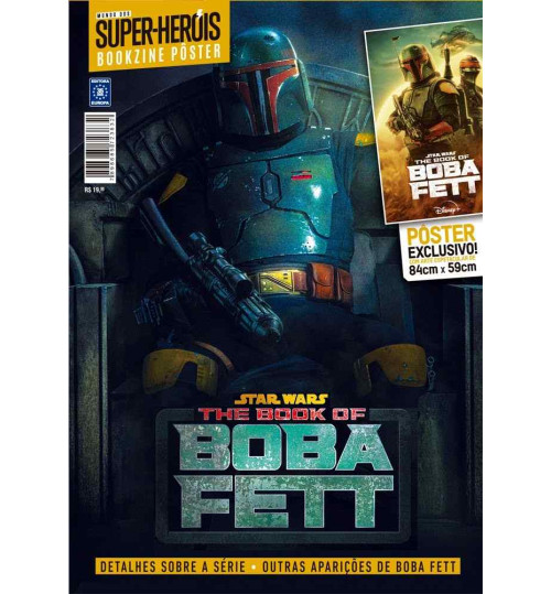 Revista Superpôster Bookzine Mundo Dos Super-Heróis - Star Wars: The Book of Boba Fett